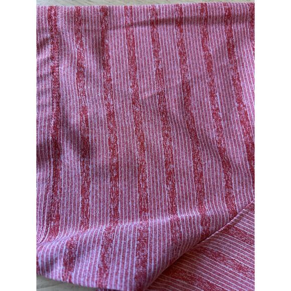 Nike Polo Shirt Mens XL Red Striped Casual Golf Rugby Performance Dri Fit Preppy - Picture 6 of 6